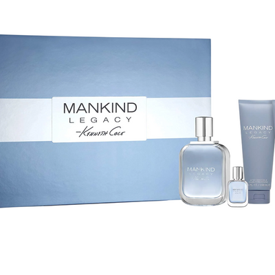 Kenneth Cole Set Kenneth Cole: Mankind Legacy Eau De Toilette For Men + Mankind Legacy After-Shave Balm + Mankind Legacy Shower Gel & Shampoo 2-In-1 + Mankind Legacy Eau De Toilette For Men