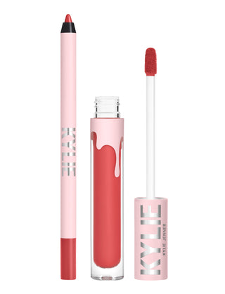 Kylie Cosmetics Set Kylie Cosmetics: By Kylie Liquid Lipstick 503 Bad Lil Thing + By Kylie Pencil Lip Liner Bad Lil Thing