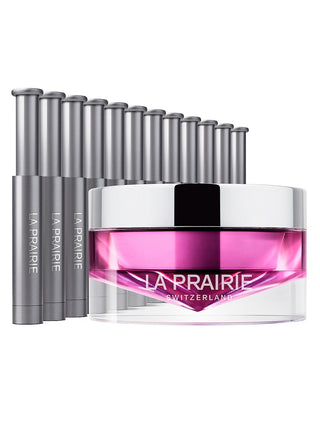 La Prairie Set La Prairie: Platinum Rare Haute-Rejuvenation Rejuvenating Night Cream Mask For Face + Platinum Rare Haute-Rejuvenation Rejuvenating Night Serum For Face