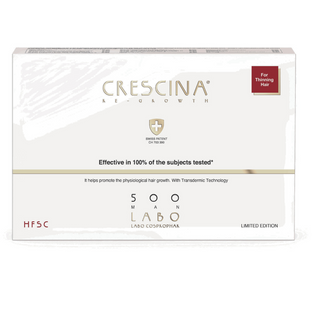Labo Set Labo Crescina Transdermic HFSC 500 For Growth Stimulation Ampoules Treatment Serum For Scalp For Men