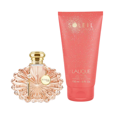 Lalique Set Lalique: Soleil Eau De Parfum For Women + Soleil Hydrating Body Lotion