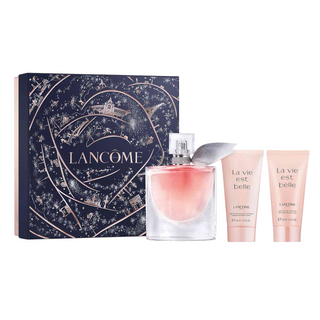 Lancome Set Lancome: La Vie Est Belle Eau De Parfum For Women + La Vie Est Belle Hydrating Body Lotion + La Vie Est Belle Cleansing Shower Gel All Over The Body For All Skin Types