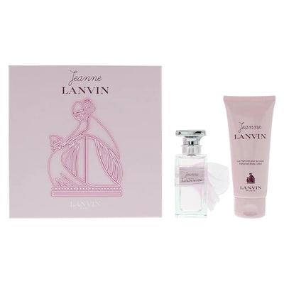 Lanvin Set Lanvin: Jeanne Lanvin Eau De Parfum For Women + Jeanne Lanvin Perfumed skin Body Lotion