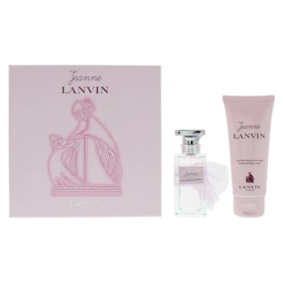 Lanvin Set Lanvin: Jeanne Lanvin Eau De Parfum For Women + Jeanne Lanvin Perfumed skin Body Lotion