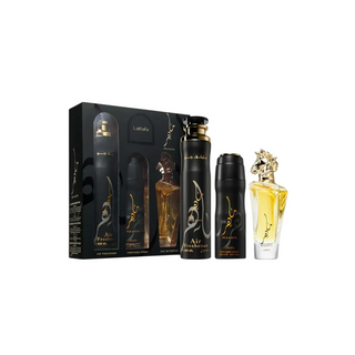 Lattafa Set Lattafa: Maahir Eau De Parfum Unisex + Maahir Scented Spray Unisex + Maahir Room Spray
