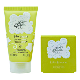 Lolita Lempicka Set Lolita Lempicka: Mon Premier Parfum Moisturizing Body Milk + Mon Premier Parfum Scented Soap Bar *Miniature