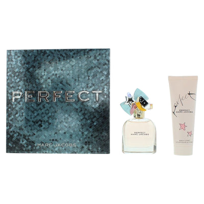 Marc Jacobs Set Marc Jacobs: Perfect Eau De Parfum For Women + Perfect Hydrating Body Lotion