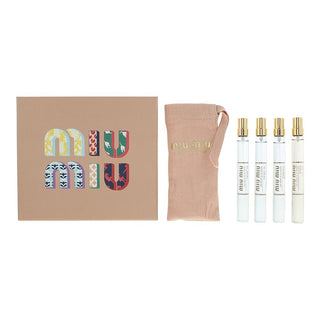 Miu Miu Set Miu Miu: Eaux a La Mode - Eyes On Me Eau De Parfum For Women + Eaux a La Mode - Daring Darling Eau De Parfum For Women + Eaux a La Mode - Head In The Clouds Eau De Parfum For Women