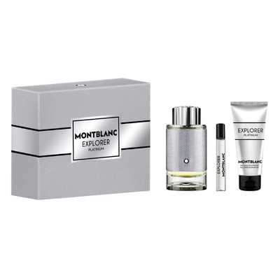 Montblanc Set Explorer Platinum for Men | EDP