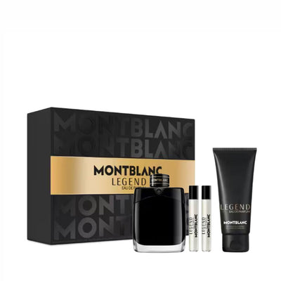 Montblanc Set Montblanc: Legend Eau De Parfum For Men + Legend Eau De Parfum For Men + Legend Cleansing Shower Gel All Over The Body All Skin Types