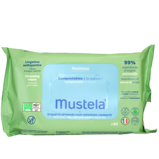Mustela Set Mustela Compostable Avocado Cleansing Wipes