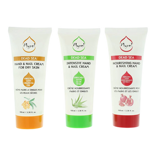 Myrel Set Myrel: Dead Sea Hydration Hand Cream Aloe Vera + Dead Sea Hydrating Hand Cream Pomegranate + Dead Sea Hydrate Hand Cream