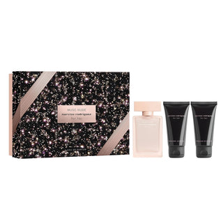 Narciso Rodriguez Set Narciso Rodriguez: Musc Nude Eau De Parfum For Women + Musc Nude Hydrating Body Lotion + Musc Nude Cleansing Shower Gel All Over The Body For All Skin Types