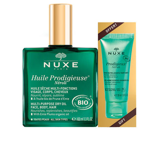 Nuxe Set Nuxe: Huile Prodigieuse Multi-Purpose Neroli Body Oil For Face Body & Hair + Prodigieux Neroli Shower Gel All Over The Body For All Skin Types
