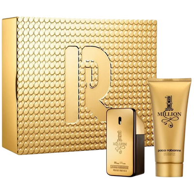 Paco Rabanne Set Paco Rabanne: 1 Million Eau De Parfum For Men + 1 Million Shower Gel For All Skin Types