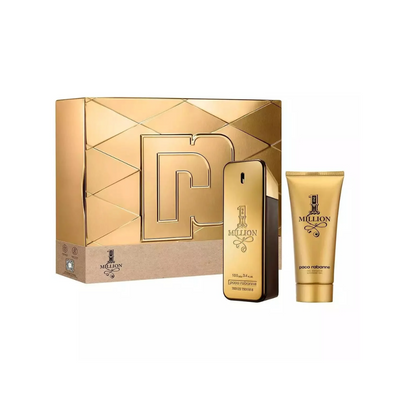 Paco Rabanne Set Paco Rabanne: 1 Million Eau De Toilette For Men + 1 Million Shower Gel For All Skin Types