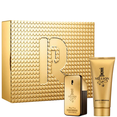 Paco Rabanne Set Paco Rabanne: 1 Million Eau De Toilette For Men + 1 Million Shower Gel For All Skin Types