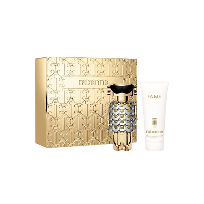Paco Rabanne Set Paco Rabanne: Fame Hydrating Body Lotion + Fame Eau De Parfum For Women