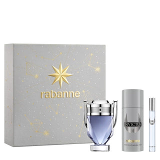 Paco Rabanne Set Paco Rabanne: Invictus Eau De Toilette For Men + Invictus Eau De Toilette For Men + Invictus Deodorant Spray For Men
