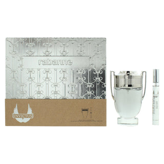 Paco Rabanne Set Paco Rabanne: Invictus Eau De Toilette For Men + Invictus Eau De Toilette For Men *Miniature