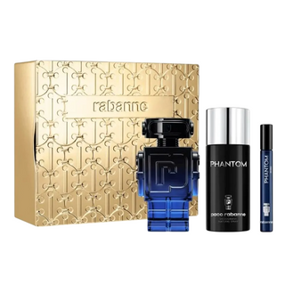 Paco Rabanne Set Paco Rabanne: Phantom Intense Eau De Parfum For Men Refillable + Phantom Intense Eau De Parfum For Men + Phantom Intense Deodorant Spray For Men