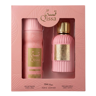 Paris Corner Set Qissa Pink