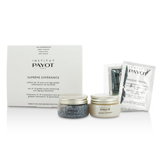 Payot Pro Box Le Supreme Set Payot: Baume Fondant Balm For Face + Crystal Powder Mask For Face + Gommage Perles Serum Capsules For Face