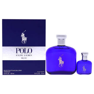 Ralph Lauren Set Ralph Lauren: Polo Blue Eau De Toilette For Men + Polo Blue Eau De Toilette For Men *Miniature