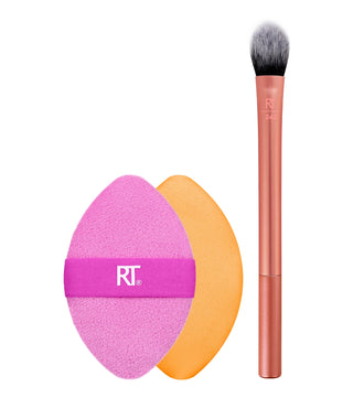 Real Techniques Set Miracle Sponge + Eyeshadow Brush 242