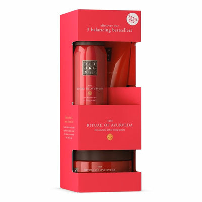 Rituals Set Rituals: The Ritual Of Ayurveda Shower Mousse + The Ritual Of Ayurveda Rejuvenating Body Scrub + The Ritual Of Ayurveda Balancing Body Cream