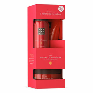 Rituals Set Rituals: The Ritual Of Ayurveda Shower Mousse + The Ritual Of Ayurveda Rejuvenating Body Scrub + The Ritual Of Ayurveda Balancing Body Cream