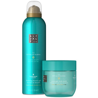 Rituals Set Rituals: The Ritual Of Karma Shower Gel For All Skin Types + The Ritual Of Karma Cream Mask For Face