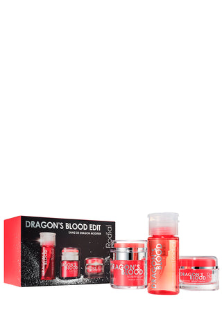 Rodial Set Rodial: Dragon's Blood Intense Hydration Cream For Face + Dragon's Blood Sculpting Gel For Face + Dragon's Blood Purifying Micellar Water For All Skin Types