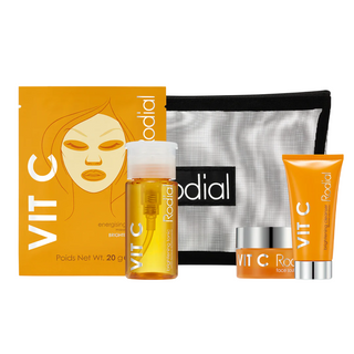 Rodial Little Luxuries Kit Set Rodial: Vit C Brightening Cleansing Gel For Face + Vit C Brightening Souffle For Face + Vit C Brightening Tonic Mist + Vit C Energising Sheet Mask For Face