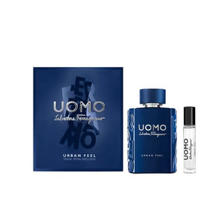 Salvatore Ferragamo Set Salvatore Ferragamo: Uomo Urban Feel Eau De Toilette For Men + Uomo Urban Feel Eau De Toilette For Men