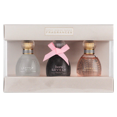 Sarah Jessica Parker Set Sarah Jessica Parker: Lovely Sheer Eau De Parfum For Women + Born Lovely Eau De Parfum For Women + Lovely Eau De Parfum For Women