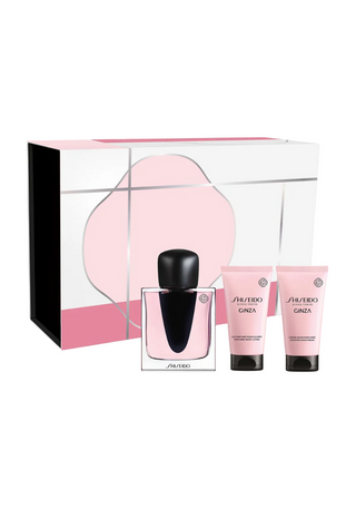 Shiseido Set Shiseido: Ginza Eau De Parfum For Women + Ginza Moisturizing Body Lotion + Ginza Hydrating Hand Cream