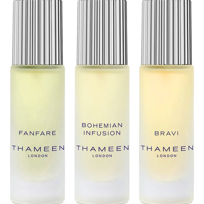 Thameen London Set Thameen London: Fanfare Eau De Cologne Unisex + Bohemian Infusion Eau De Cologne Unisex + Bravi Extrait De Parfum Unisex