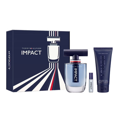 Tommy Hilfiger Set Tommy Hilfiger: Impact Eau De Toilette For Men + Impact Eau De Toilette For Men + Impact Shower Gel Body
