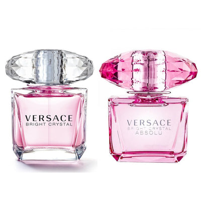 Versace Set Versace: Bright Crystal Absolu Eau De Parfum For Women + Bright Crystal Eau De Toilette For Women