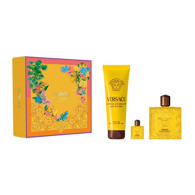 Versace Set Versace: Eros Energy Eau De Parfum For Men + Eros Energy Eau De Parfum For Men + Eros Energy Shower Gel