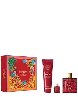 Versace Set Versace: Eros Flame Eau De Parfum For Men + Eros Flame Shower Gel + Eros Flame Eau De Parfum For Men