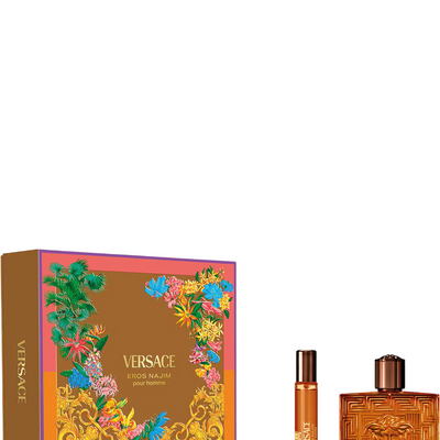 Versace Set Versace: Eros Najim Eau De Parfum For Men + Eros Najim Eau De Parfum For Men