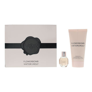 Viktor & Rolf Set Viktor & Rolf: Flowerbomb Eau De Parfum For Women + Flowerbomb Smooth Body Lotion Body