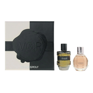 Viktor & Rolf Set Viktor & Rolf: Flowerbomb Eau De Parfum For Women + Spicebomb Eau De Toilette For Men *Miniature