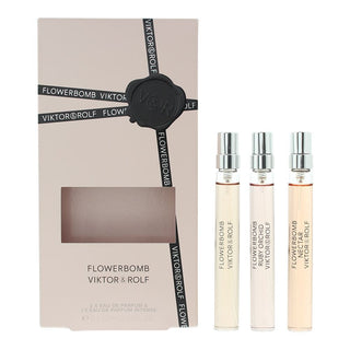 Viktor & Rolf Set Viktor & Rolf: Flowerbomb Ruby Orchid Eau De Parfum For Women + Flowerbomb Nectar Eau De Parfum For Women + Flowerbomb Eau De Parfum For Women