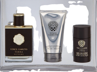 Vince Camuto Set Vince Camuto: Terra Extreme Eau De Toilette For Men + Terra Extreme Anti-Perspirant Deodorant Stick For Men + Terra Extreme Shower Gel & Shampoo 2-In-1