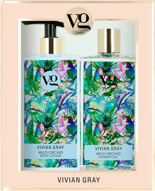 Vivian Gray Set Vivian Gray: Wild Orchid Cleansing and Hydrating Shower Gel For All Skin Types + Wild Orchid Hydrating Body Lotion