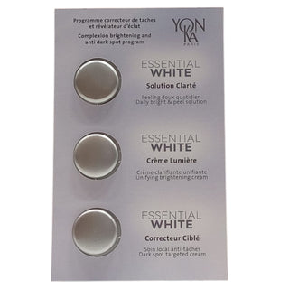 YonKa Set YonKa: Correcteur Cible Anti Spot Cream For Face ml *Sample + Lumiere Anti Spot Day & Night Cream For Face *Sample + Essential White Anti Spot Day & Night Cream For Face *Sample