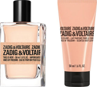 Zadig & Voltaire Set Zadig & Voltaire: This Is Her! Vibes Of Freedom Eau De Parfum For Women + This Is Her! Vibes Of Freedom Hydrating Body Lotion